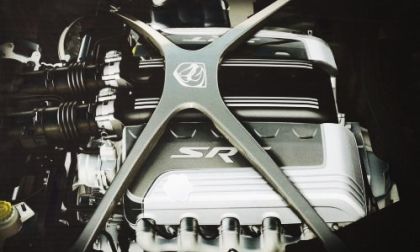 The Moparized 2013 SRT Viper engine bay