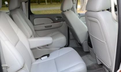 The second row of the 2013 Chevrolet Suburban LTZ