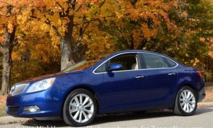 The side profile of the 2013 Buick Verano