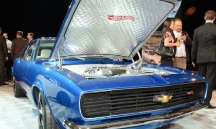 The front end of the 1967 Chevrolet Performance Hot Wheels Camaro Concept 