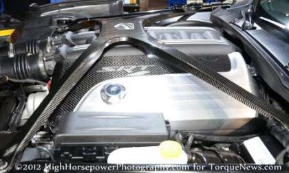 The engine bay of the 2013 SRT Viper from Mopar