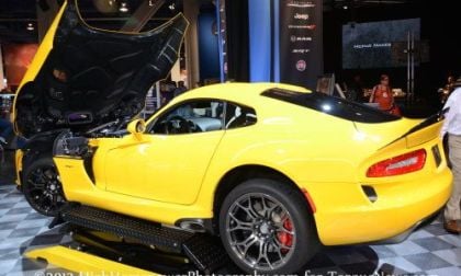The rear corner of the 2013 SRT Viper from Mopar