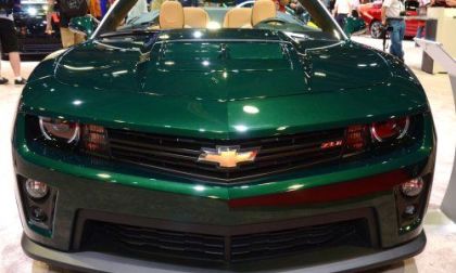 The front end of the Chevrolet Camaro ZL1 Touring Convertible Concept
