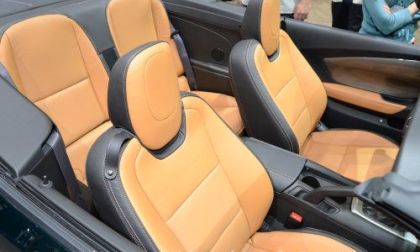 The interior of the Chevrolet Camaro ZL1 Touring Convertible Concept