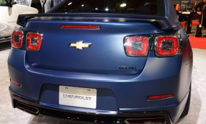 The back end of the 2013 Chevrolet Malibu Performance Concept