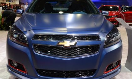 The front end of the 2013 Chevrolet Malibu Performance Concept