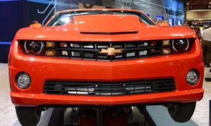 The front end of the 2012 COPO Camaro Convertible