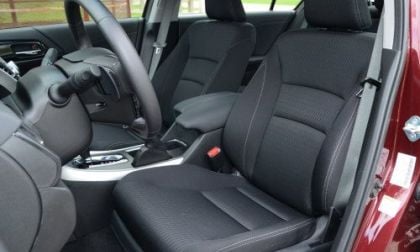 The front interior of the 2013 Honda Accord Sport