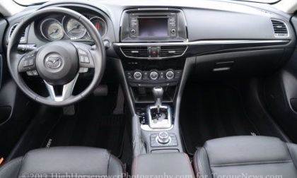 The dash of the 2014 Mazda6 Grand Touring