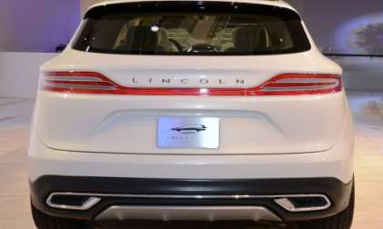 The back end of the new Lincoln MKC Concept