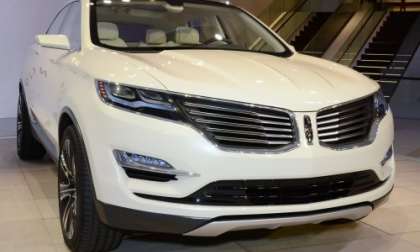 The front end of the new Lincoln MKC Concept