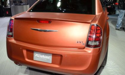 The rear end of the Chrysler 300S Turbine Concept