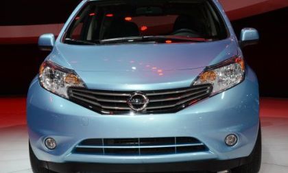 The front end of the Nissan Versa Note