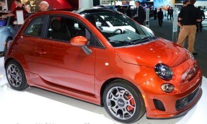 The Fiat 500 Cattiva Concept from the side