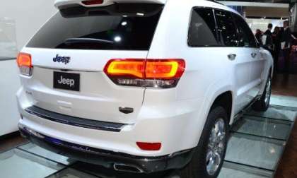 The back end of the 2014 Jeep Grand Cherokee