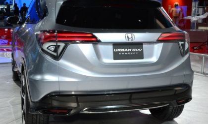 The back end of the Honda Urban SUV Concept