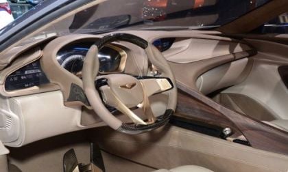 The interior of the Hyundai HCD-14 Genesis Concept