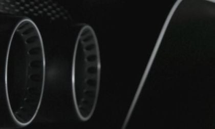 The exhaust tips of the Ferrari F150 Project