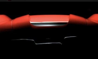 What appears to be the hood of the Ferrari F150 Project