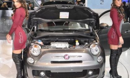 The Fiat 500 Electric at the 2010 Detroit Auto Show