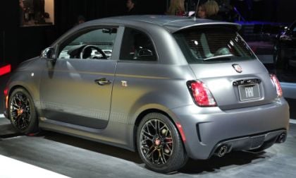 The rear end of the Fiat 500 Abarth Tenebra Design Concept