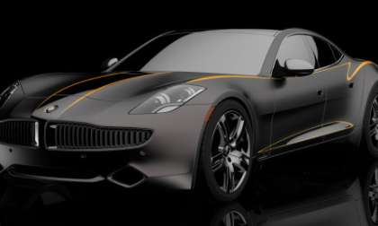 The Fisker Karma with the Onward package