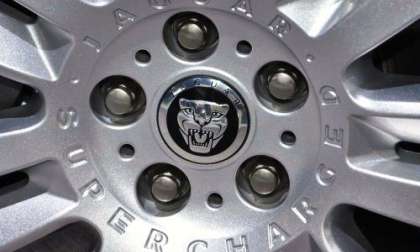 A Jaguar wheel