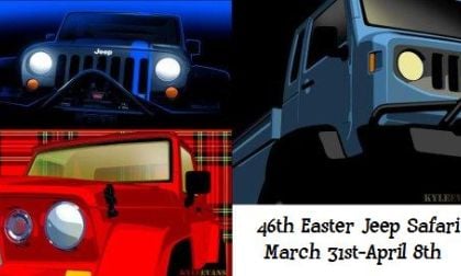 A compilation of the three concepts from Jeep headed to Moab