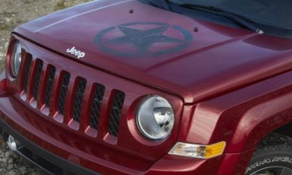The military star logo on the new 2013 Jeep Patriot Freedom Edition
