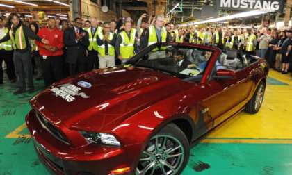The 1 millionth Ford Mustang built in Flat Rock