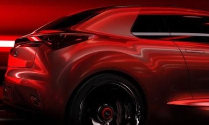 The rear end of the Kia Urban Concept Car
