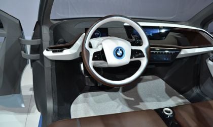 The dash of the BMW i3