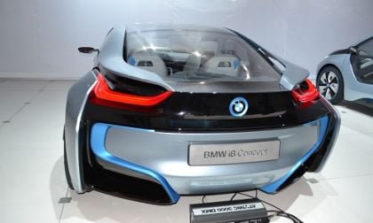 The back end of the BMW i8
