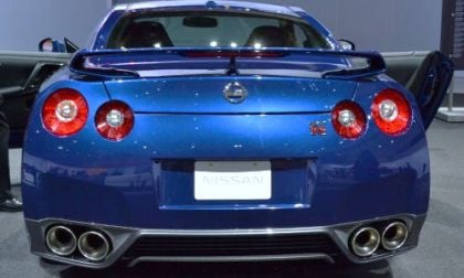 The back end of the 2013 Nissan GT-R 