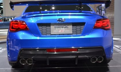 The back end of the Subaru BRZ STI Concept