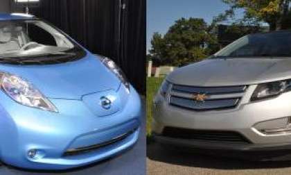 The Nissan Leaf and the Chevrolet Volt