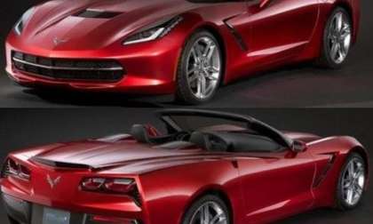 Leaked images of the 2014 Chevrolet Corvette Stingray Convertible