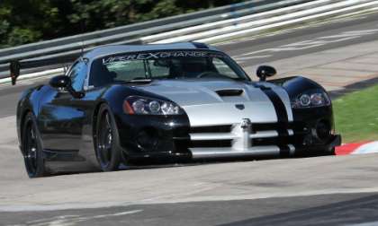 The 2010 Dodge Viper SRT10 ACR in action