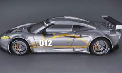 The new Spyker race car