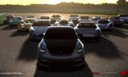 Screenshot from the Porsche Expansion Pack video