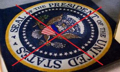 A rug in the White house