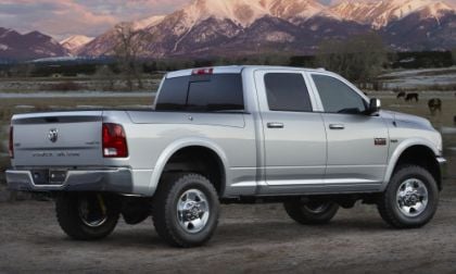 The 2012 Ram 2500 Power Wagon Laramie rear end