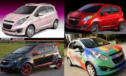 The first look at the Chevy Spark models of SEMA