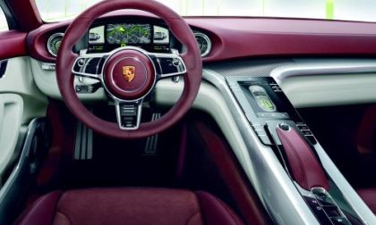 The interior of the Porsche Panamera Sport Turismo Concept