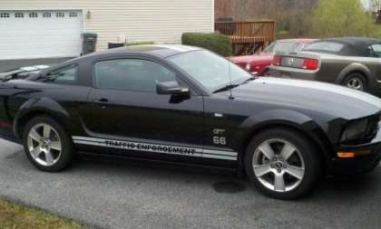 The 2006 Ford Mustang GT police car