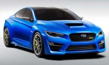The front end of the new Subaru WRX Concept