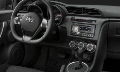 The dash of the 2012 Scion tC