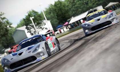 The 2013 SRT Viper GTS-R in Forza 4