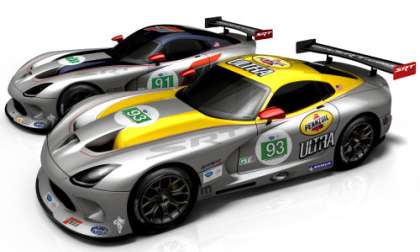 The 2013 ALMS SRT Viper GTS-R Race Cars