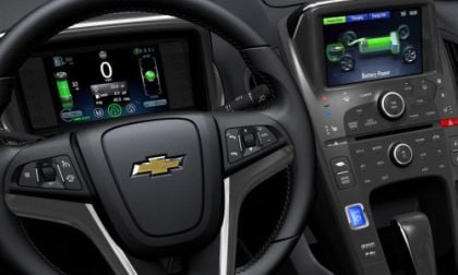 The gauges of the 2011 Chevrolet Volt